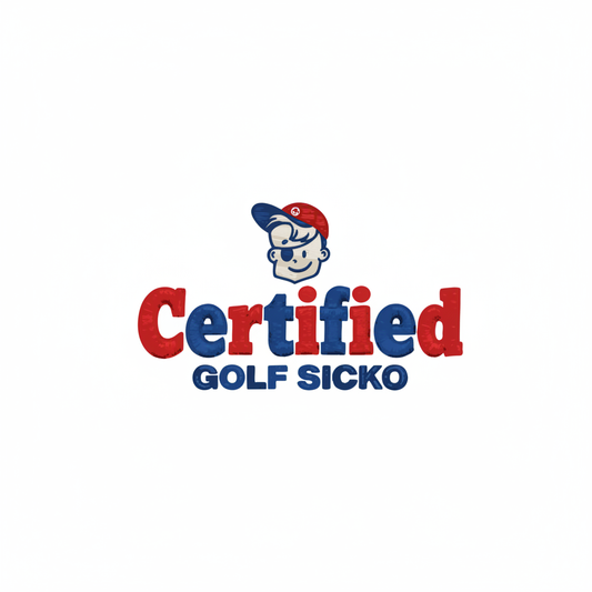 Jersey Crewneck T-Shirt - All Fits - 'BAZOOKA JOE' Certified Golf Sicko