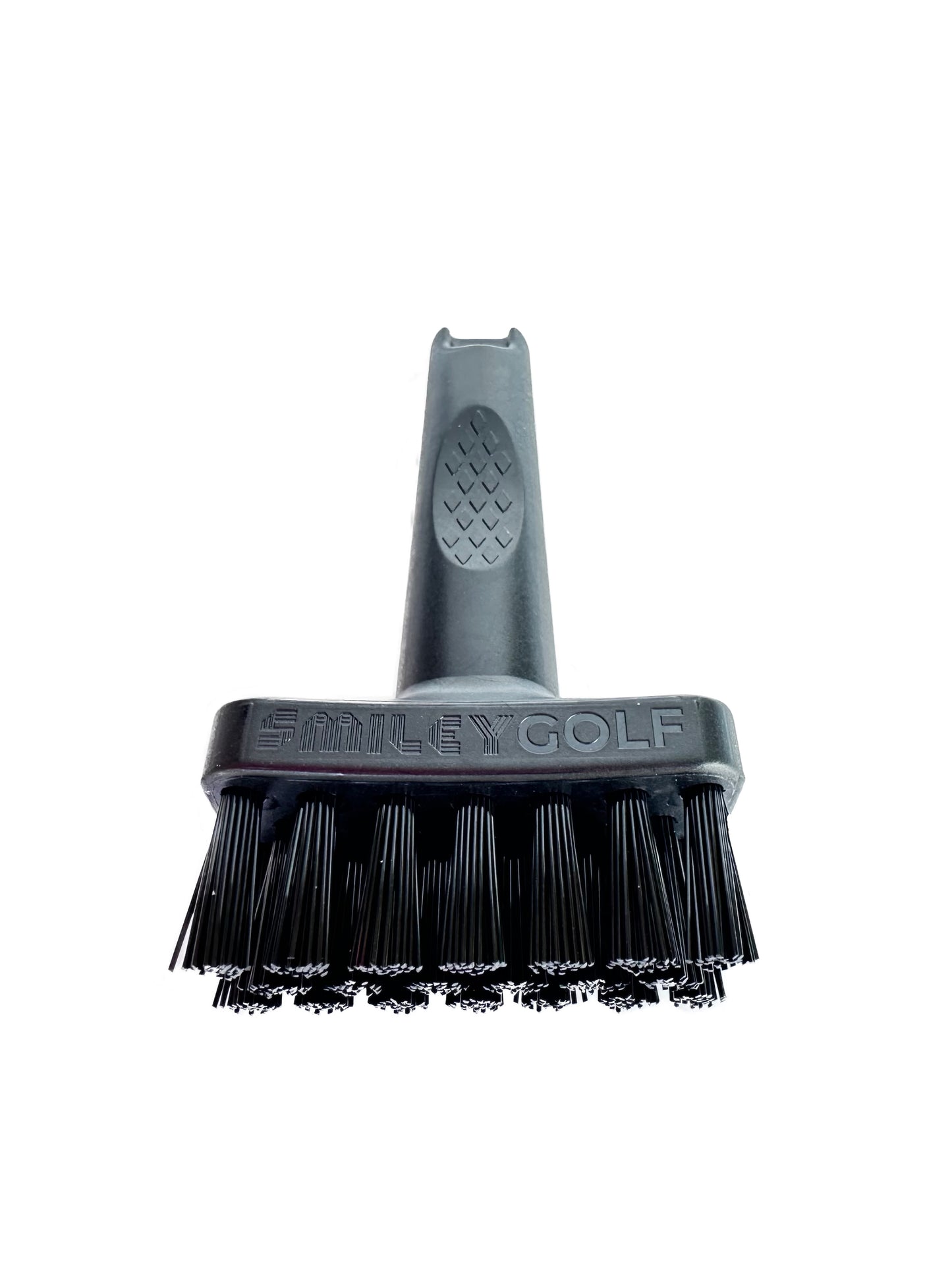 MINI GOLF BRUSH WITH RETRACTABLE BELT CLIP