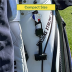 THE ORIGINAL MINI GOLF BRUSH WITH RETRACTABLE BELT CLIP