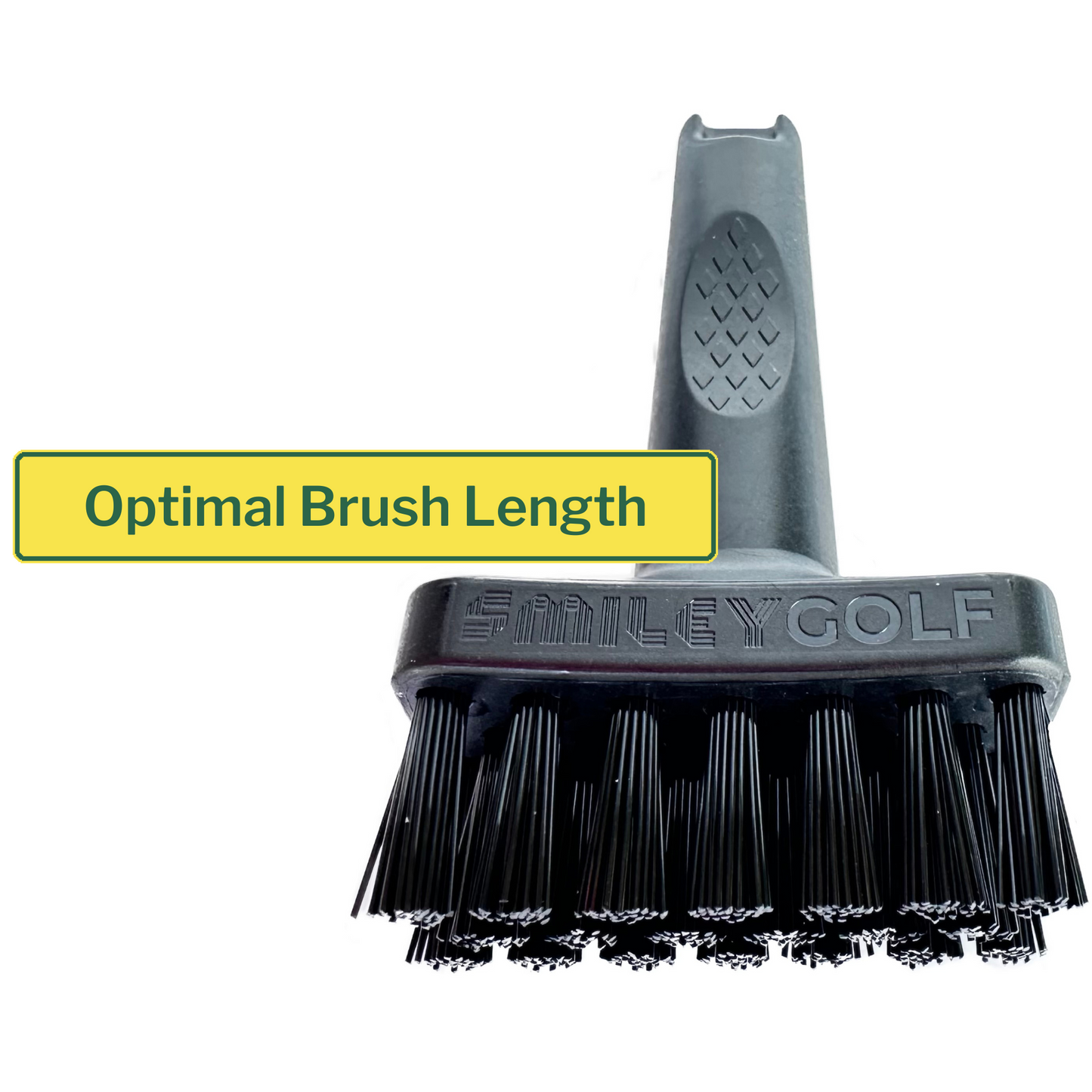 MINI GOLF BRUSH WITH RETRACTABLE BELT CLIP