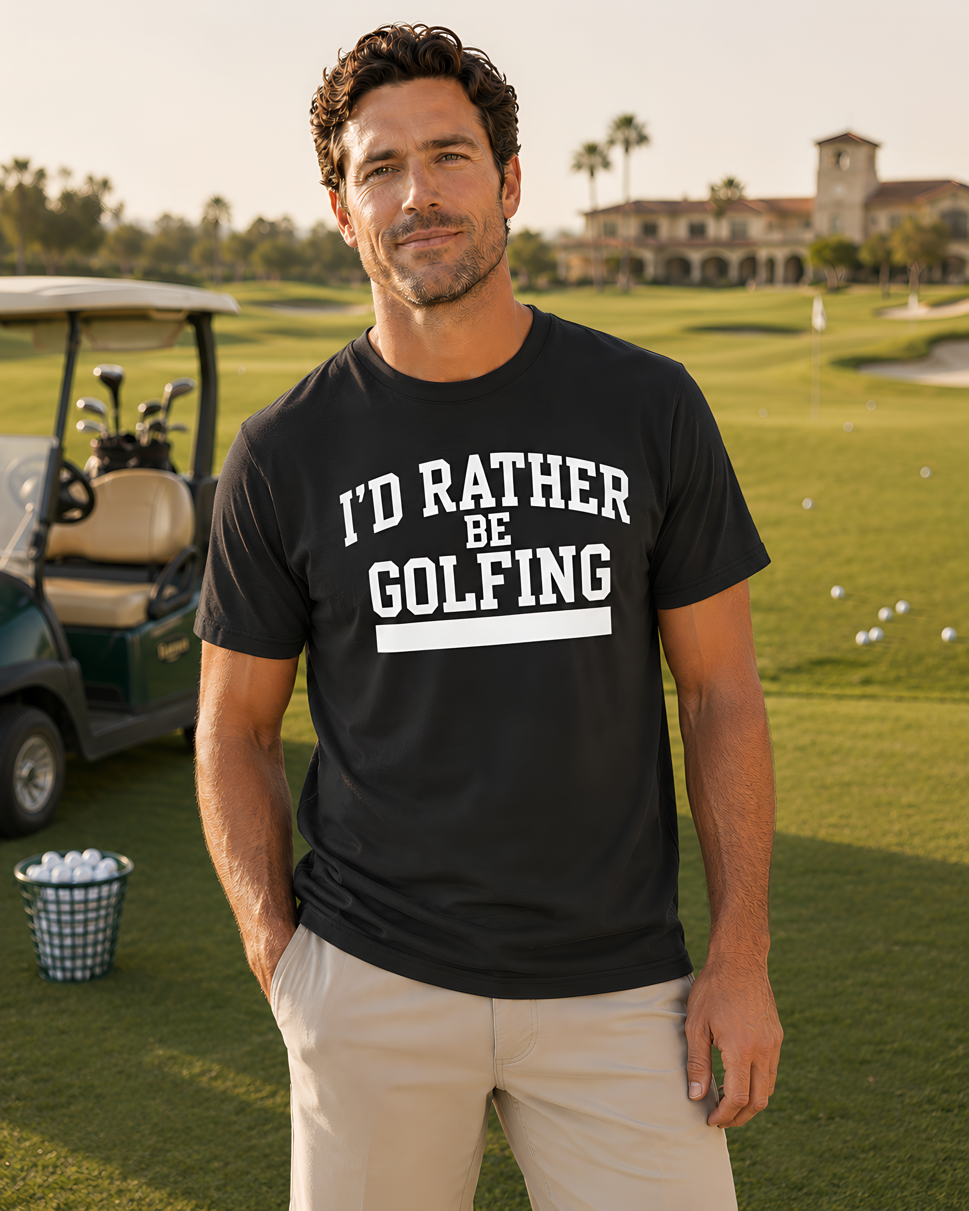 I'D RATHER BE GOLFING