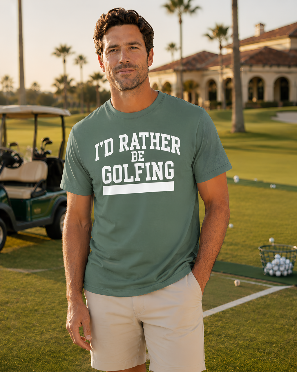 I'D RATHER BE GOLFING