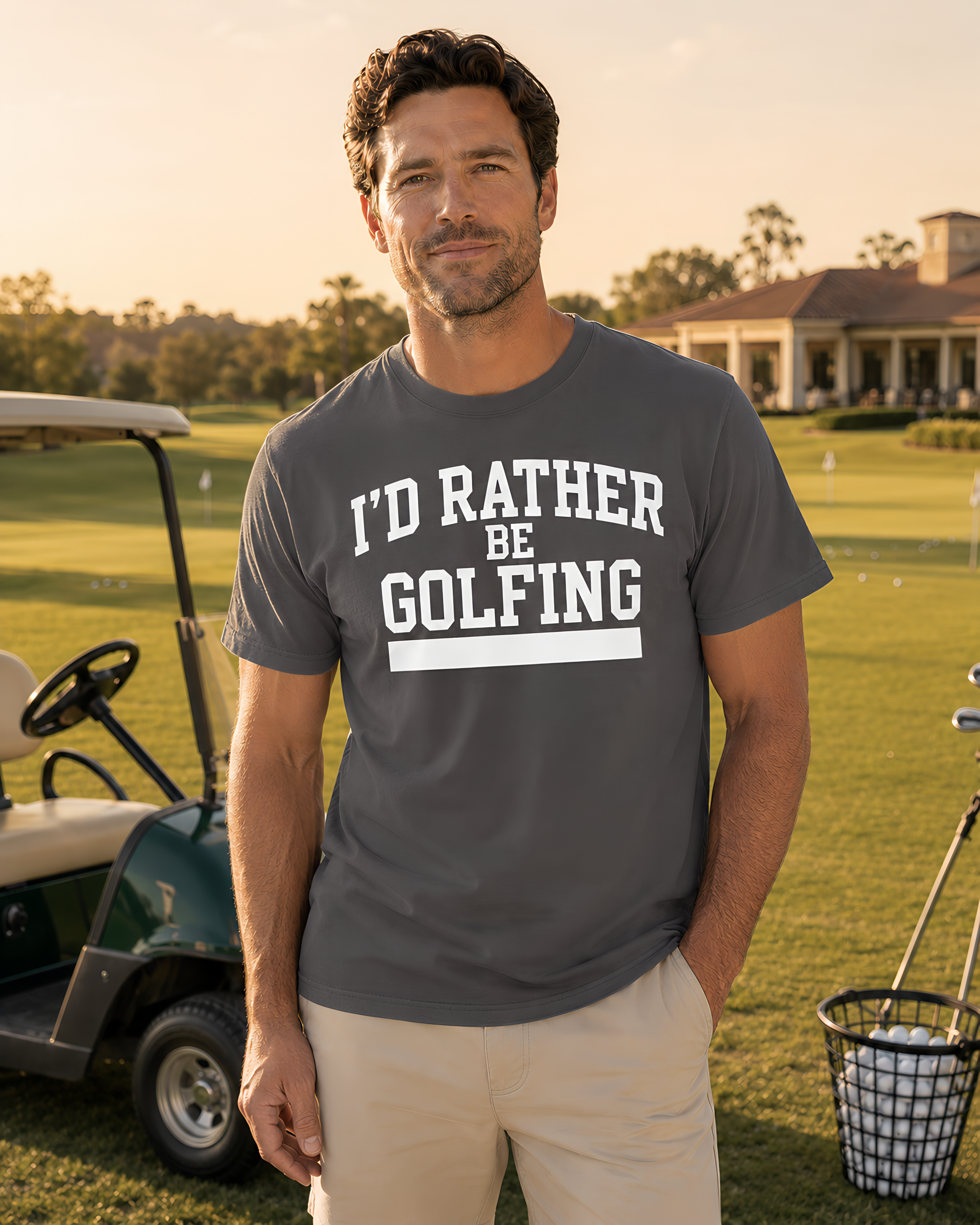 I'D RATHER BE GOLFING