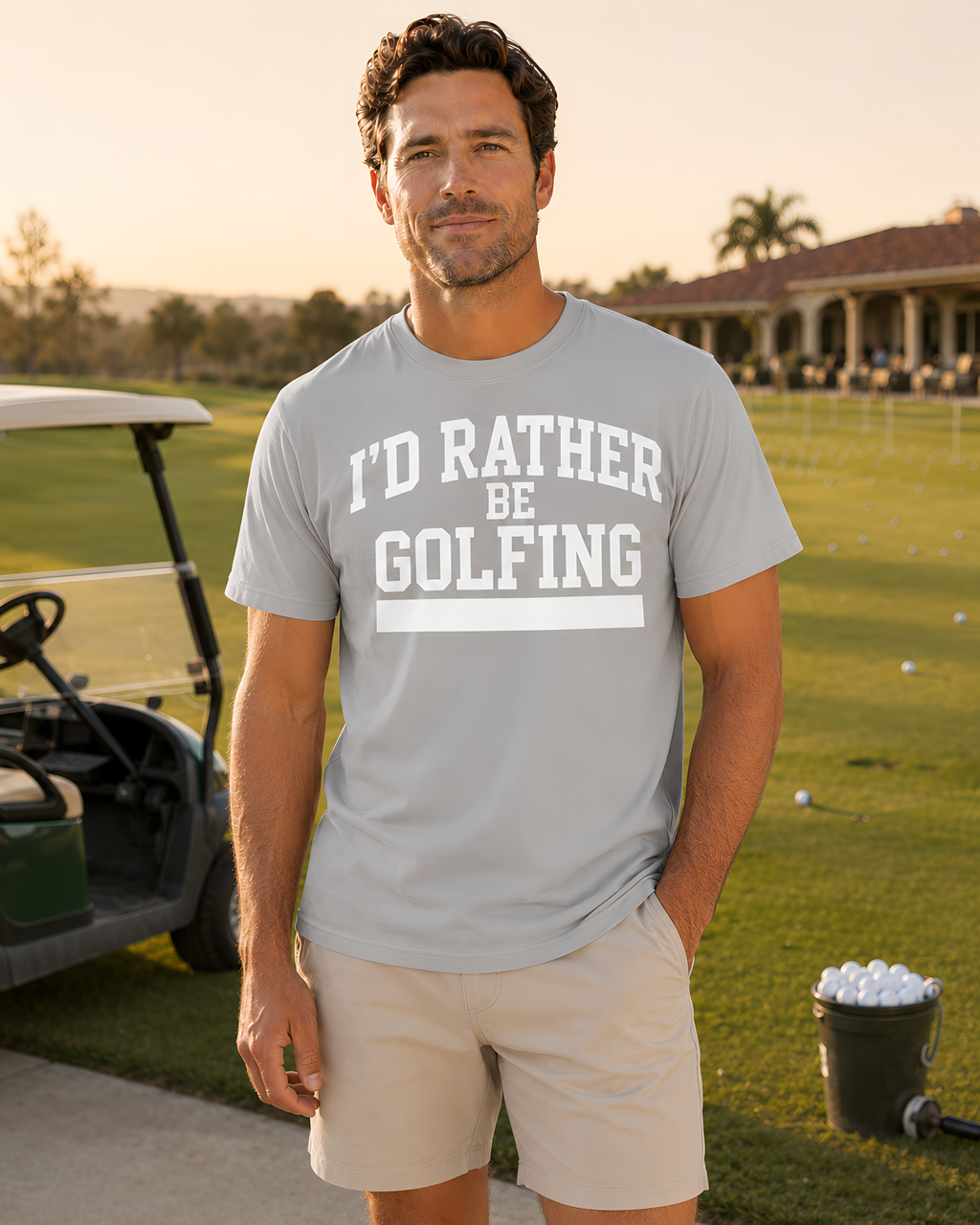 I'D RATHER BE GOLFING