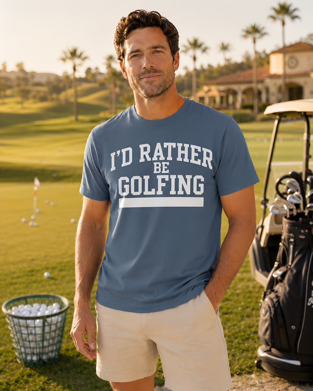 I'D RATHER BE GOLFING