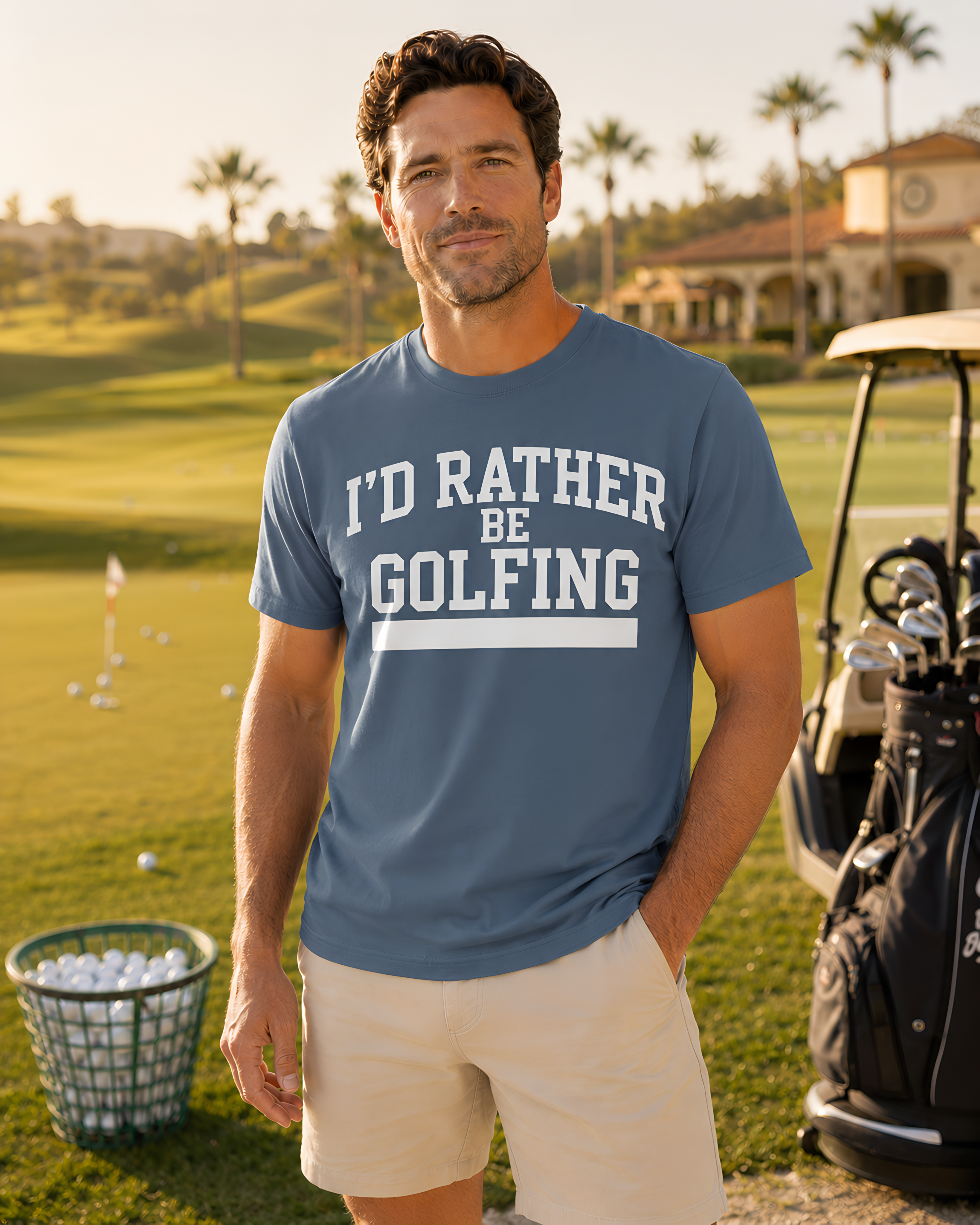 I'D RATHER BE GOLFING