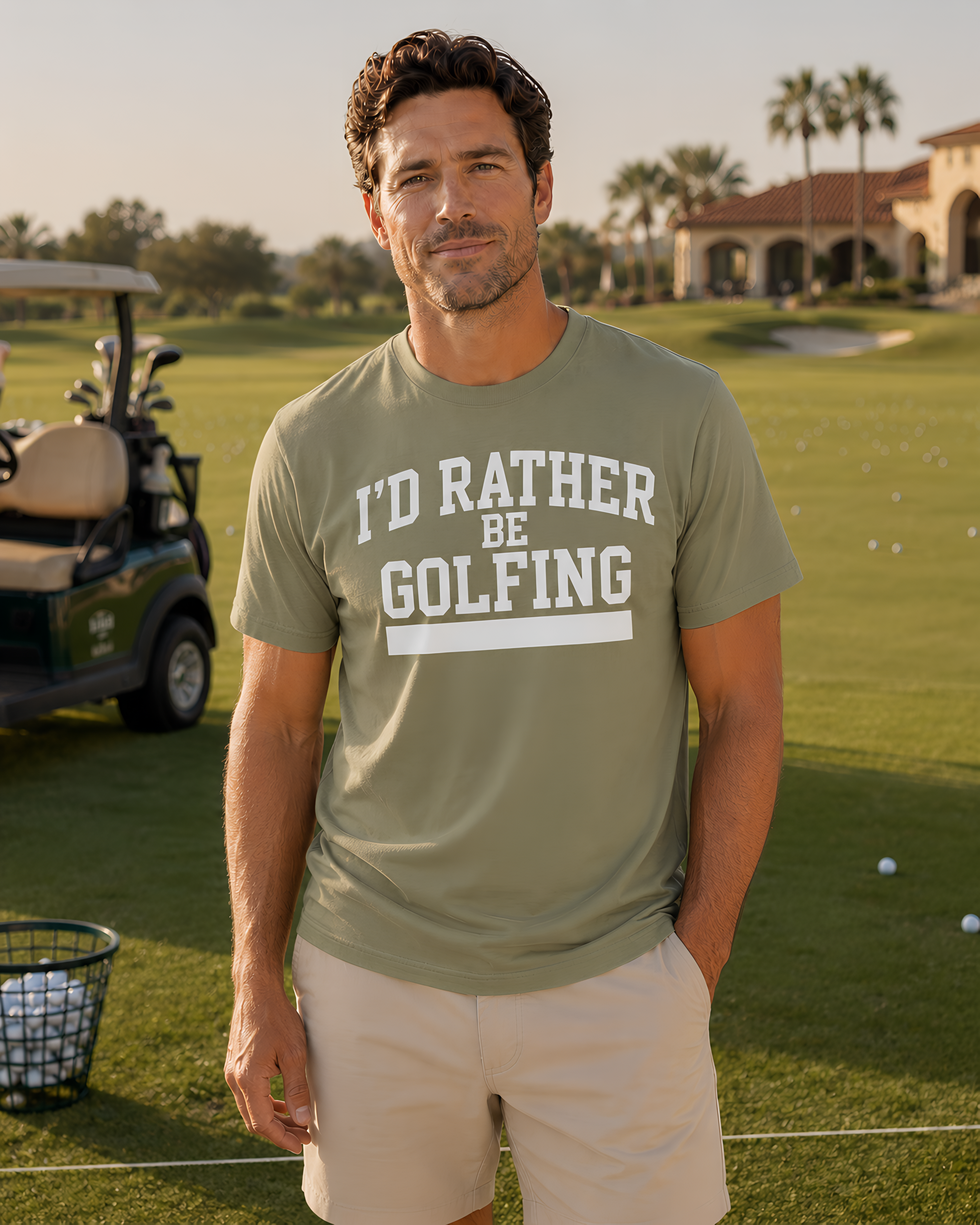 I'D RATHER BE GOLFING