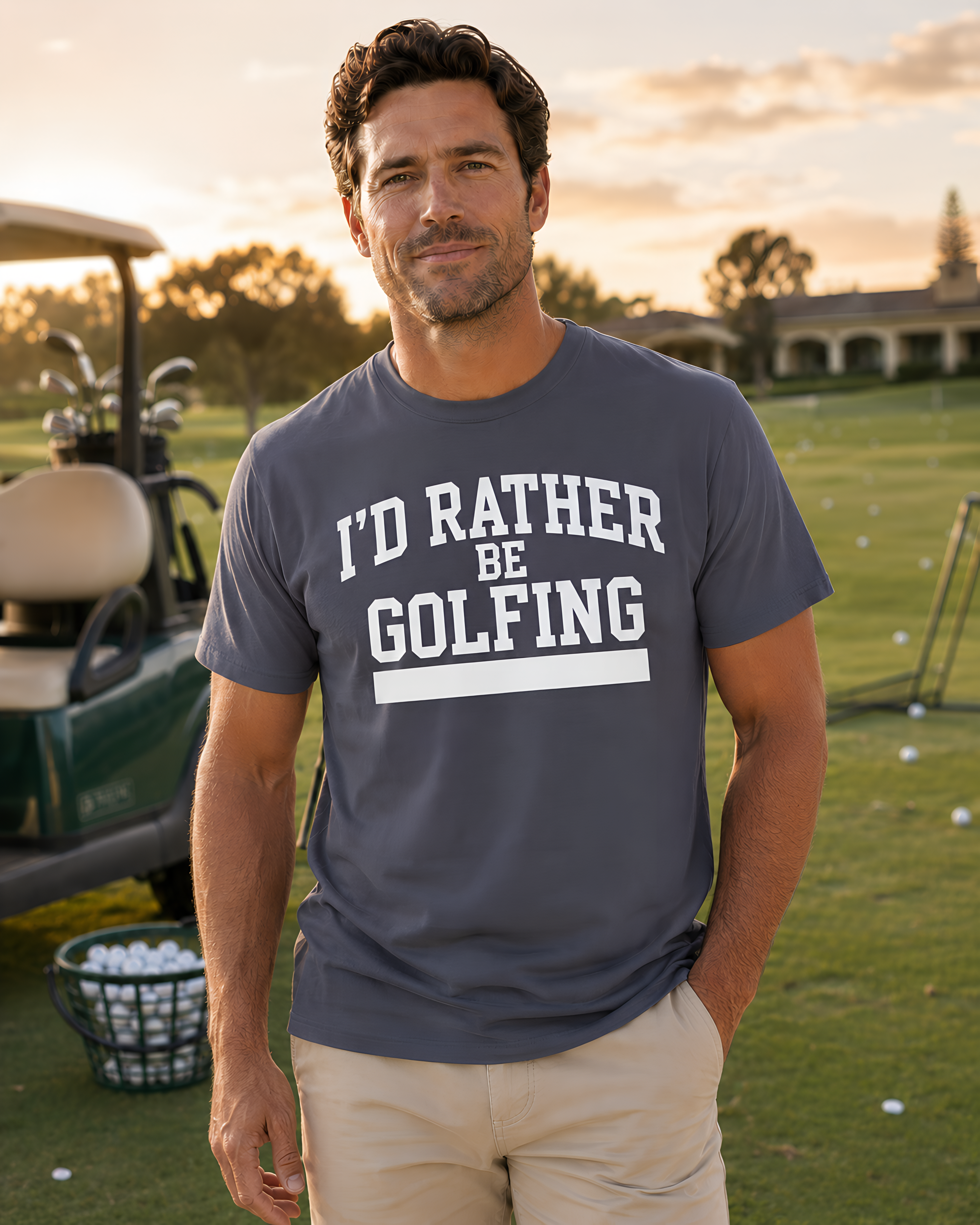 I'D RATHER BE GOLFING
