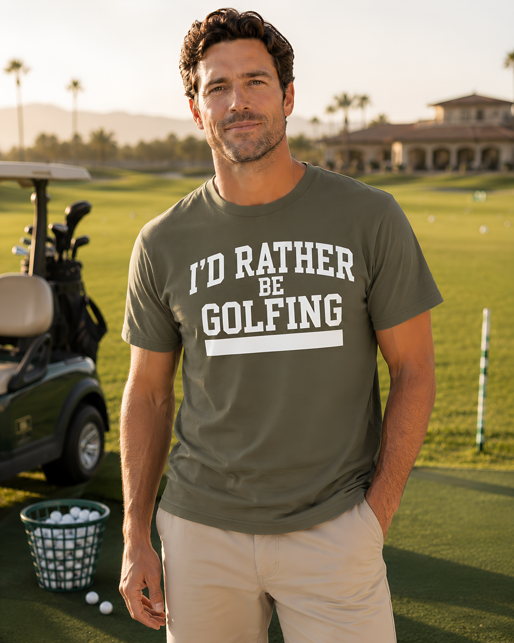 I'D RATHER BE GOLFING