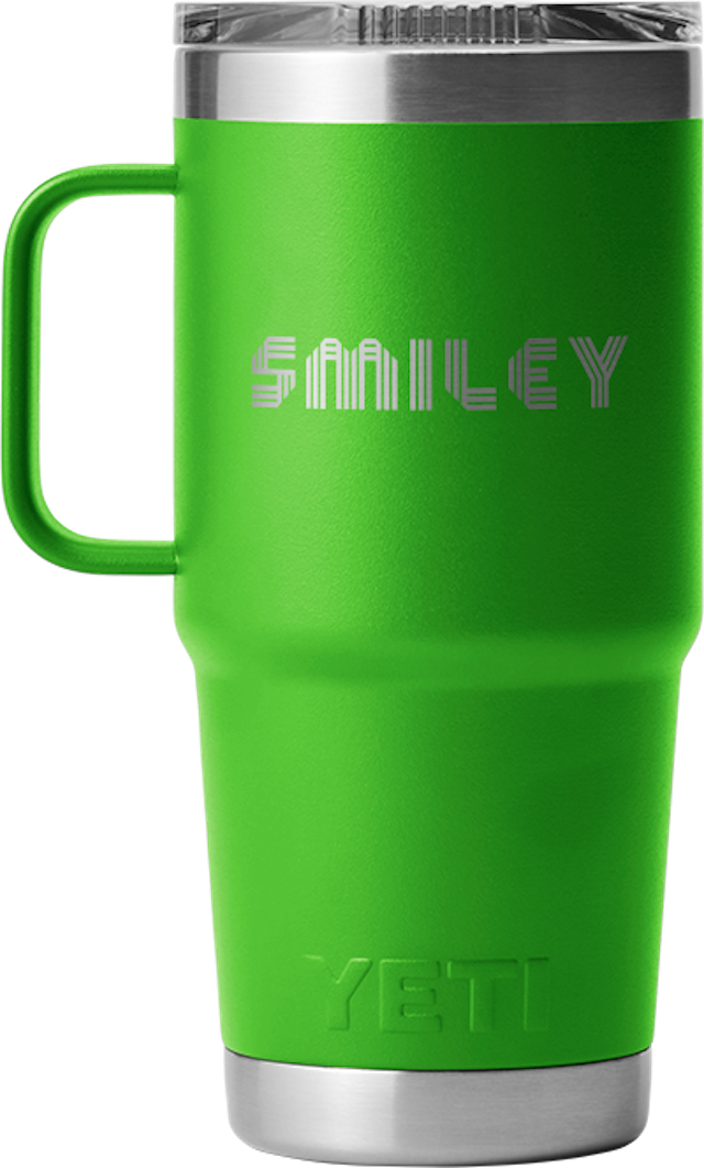 SMILEY GOLF x YETI RAMBLER® - 20 OZ TRAVEL MUG - (Limited Edition)
