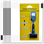 THE ORIGINAL MINI GOLF BRUSH WITH RETRACTABLE BELT CLIP