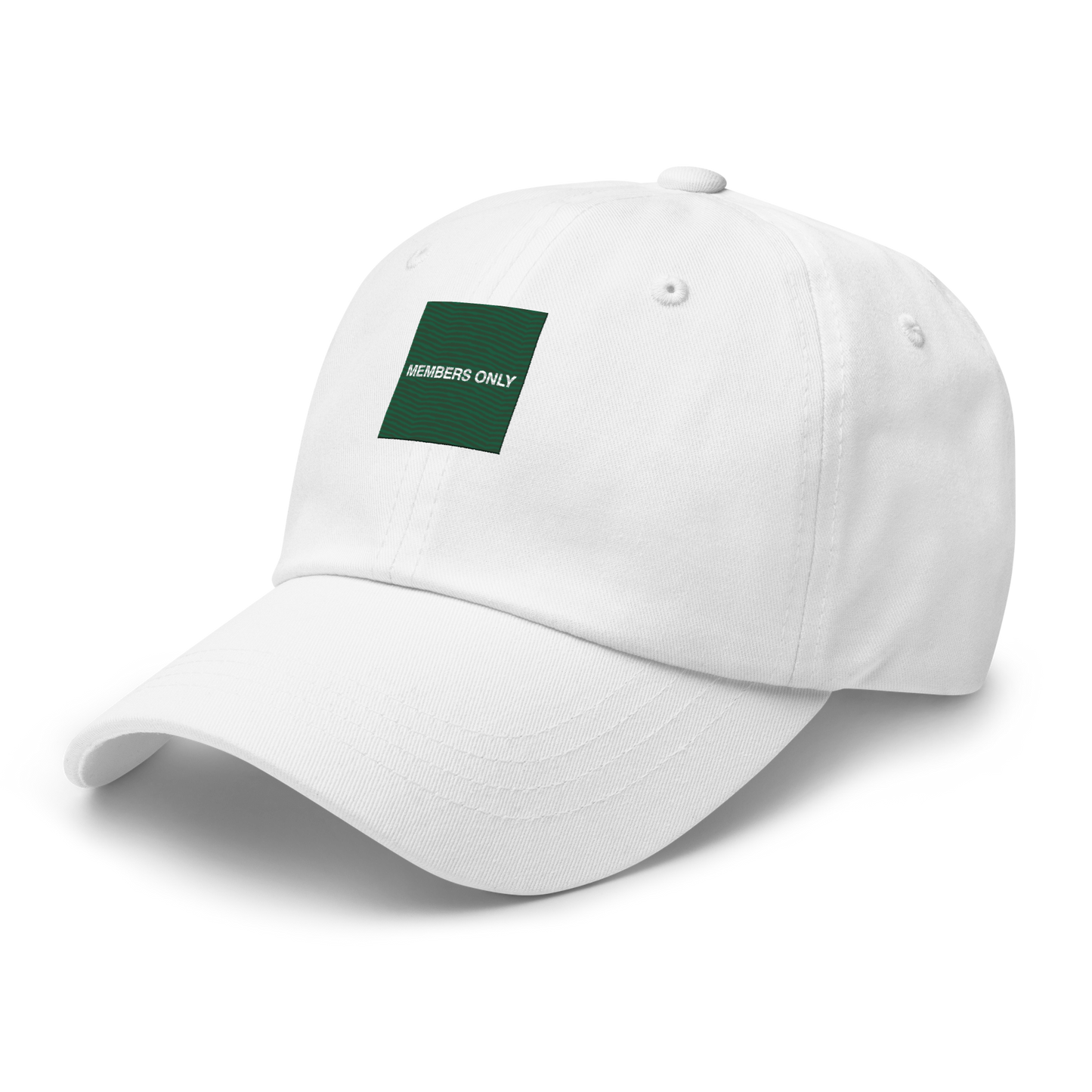 Dad Hat: MEMBERS ONLY (Cypress Point Club Driveway Sign)