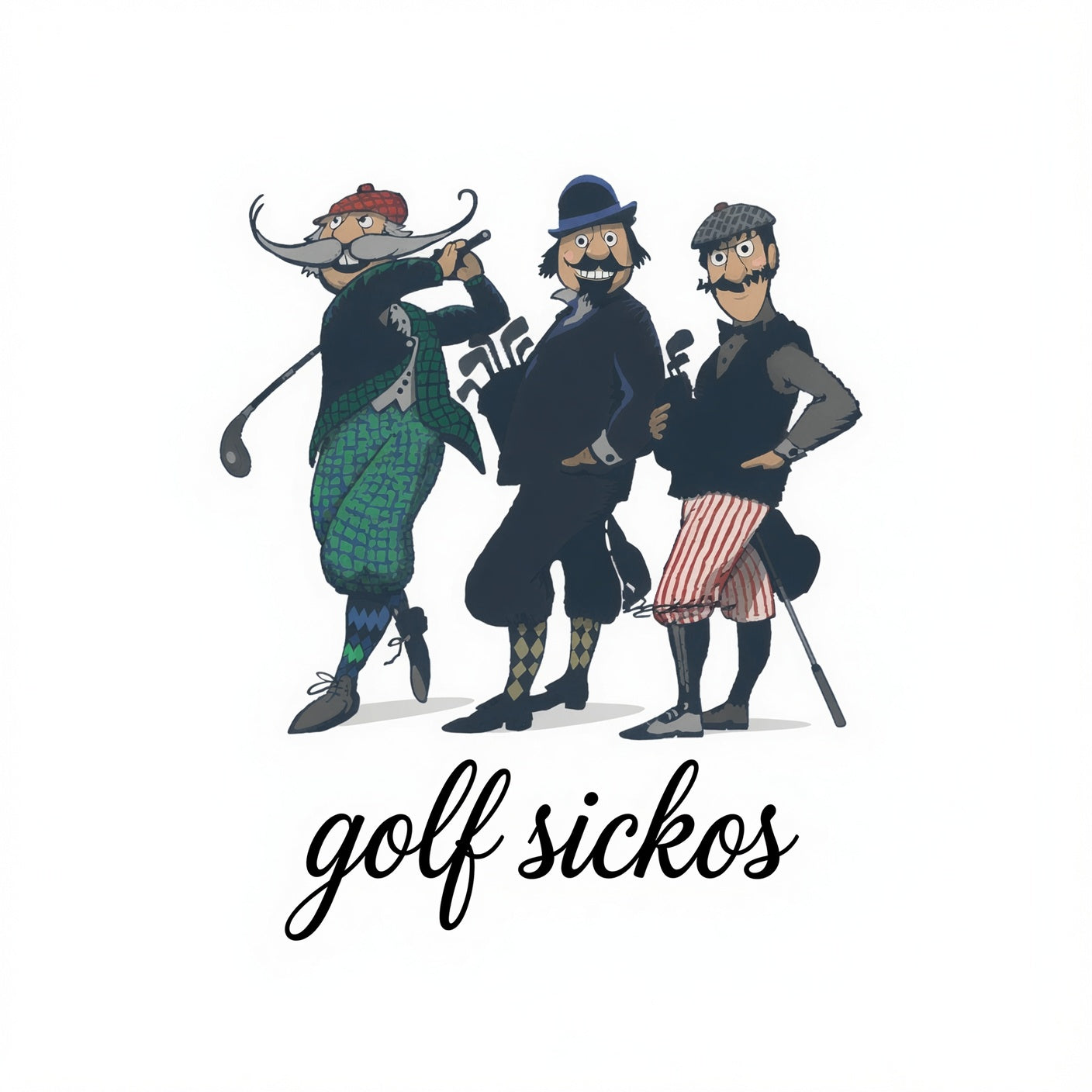 Premium Cotton Tee - All Fits - Gang of Golf Sickos