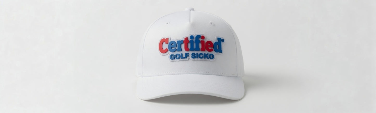 Certified Golf Sicko™ Bubble Gum Hat