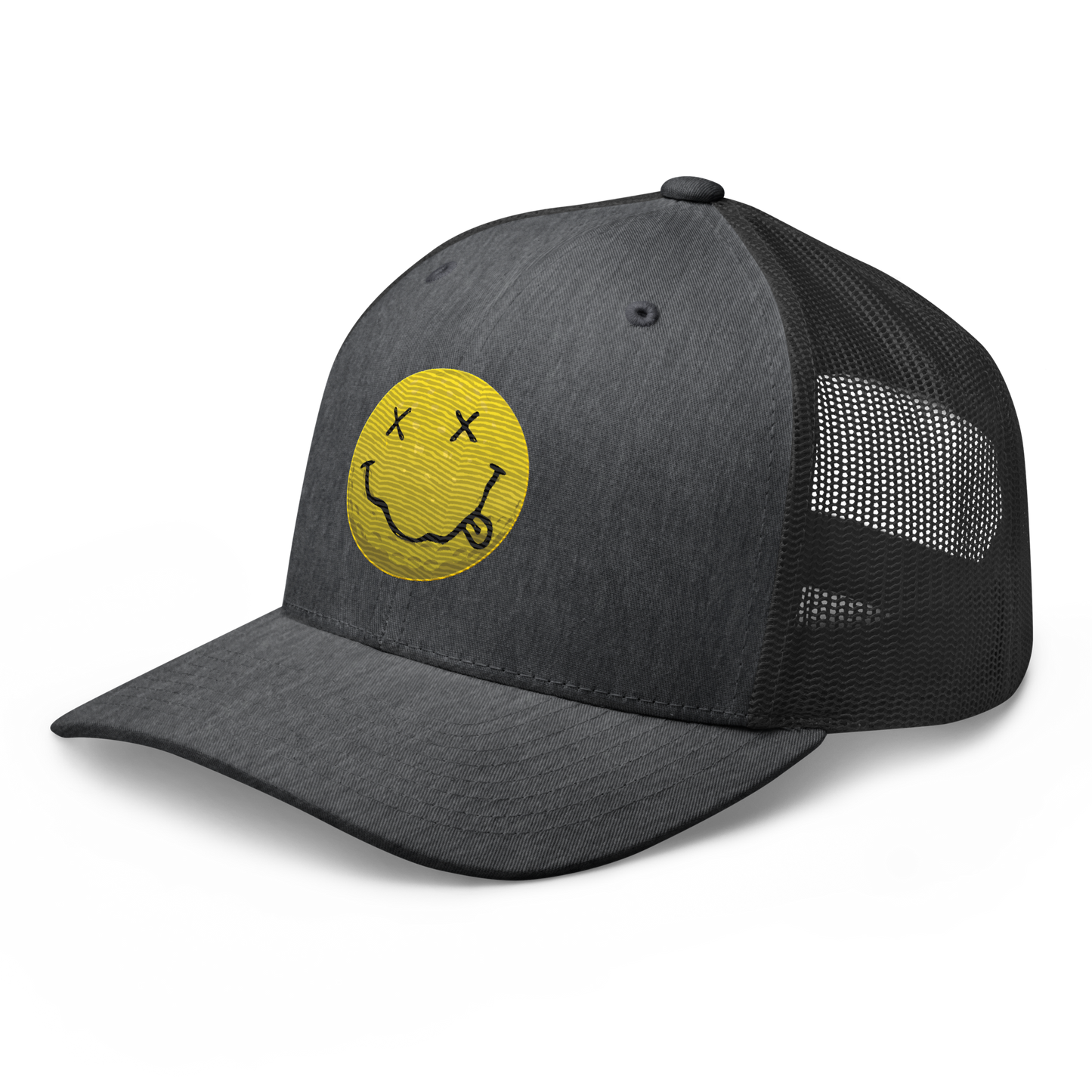 Retro Trucker Hat: NIRVANA Smiling Golf Ball