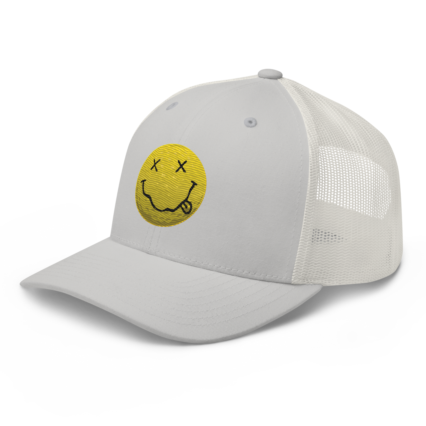 Retro Trucker Hat: NIRVANA Smiling Golf Ball
