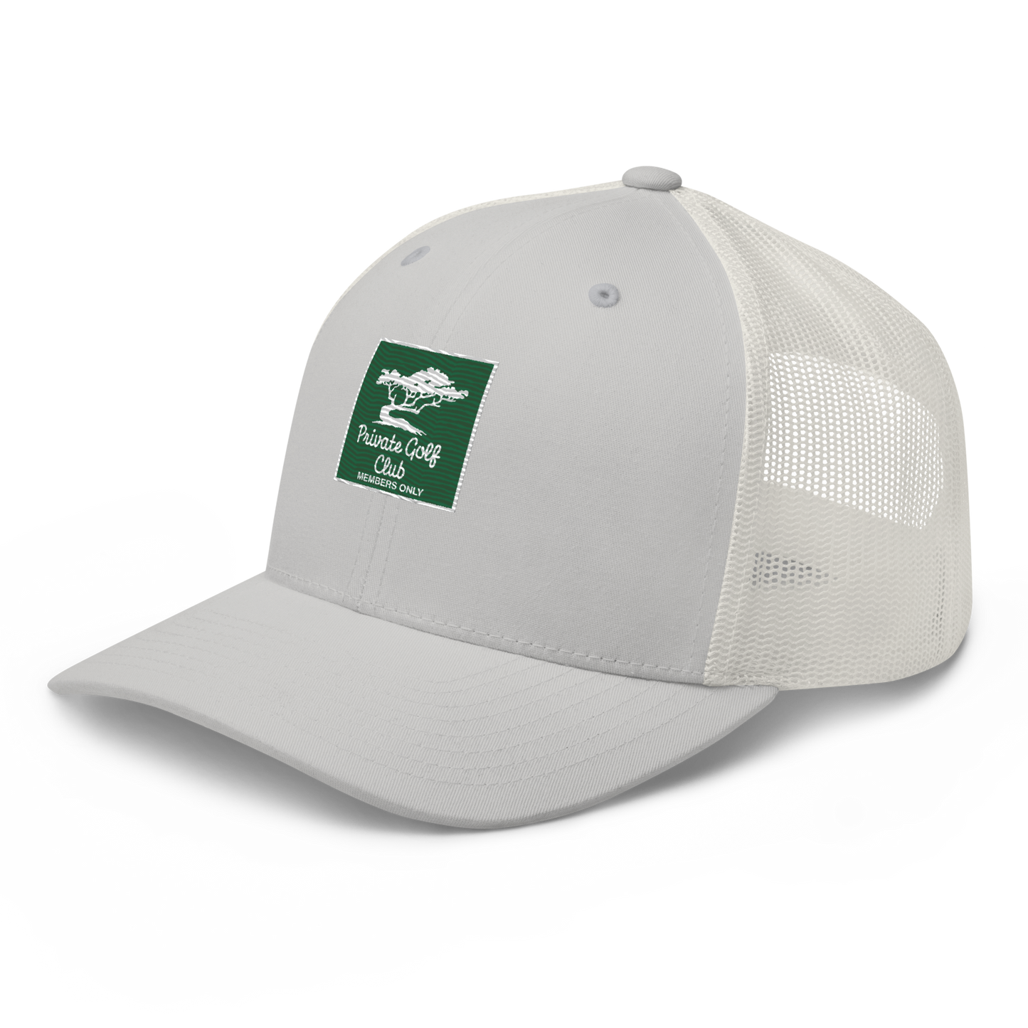 Retro Trucker Hat: PRIVATE GOLF CLUB MEMBERS ONLY