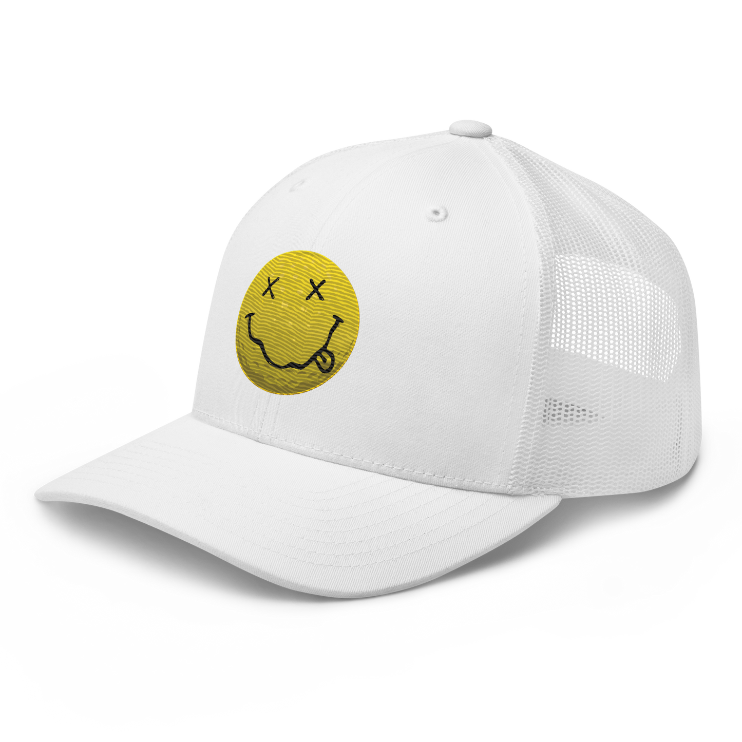 Retro Trucker Hat: NIRVANA Smiling Golf Ball