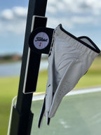 THE SMILEY PORTABLE MAGNETIC GLOVE HOLDER FOR GOLF CARTS (glove not included)